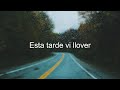 Roberto Carlos - Esta Tarde Vi Llover (LETRA)
