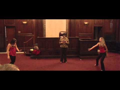 Muse Fest 2010 - Poetry Reading and Dance Improvisation in the Courtroom at the Getty's Center