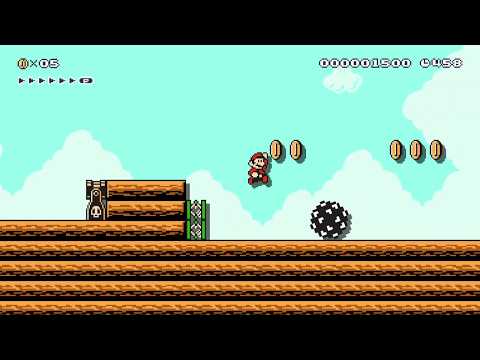 【MarioMaker2】ラプター - トゲ鉄球の飛行船
