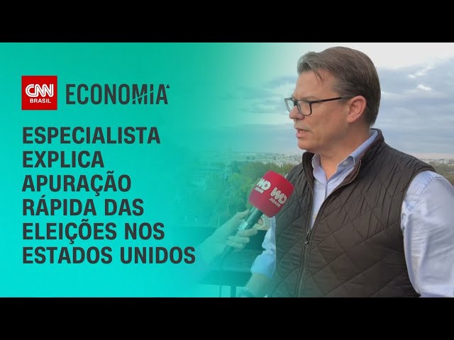 Especialista explica apuração rápida das eleições nos Estados Unidos | LIVE CNN