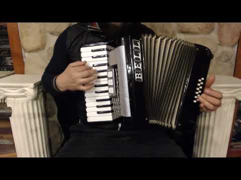 5400 - Black Bell Baby Piano Accordion LM 25 12 $699