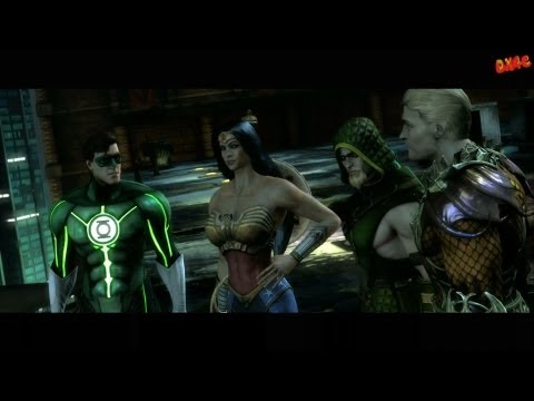 Injustice Gods Among Us Walkthrough Part 2 Story mode let's play gameplay Chapter 2 Green Lantern