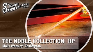 Review NOBLE COLLECTION Harry Potter - Molly Weasley Zauberstab - Unboxing deutsch
