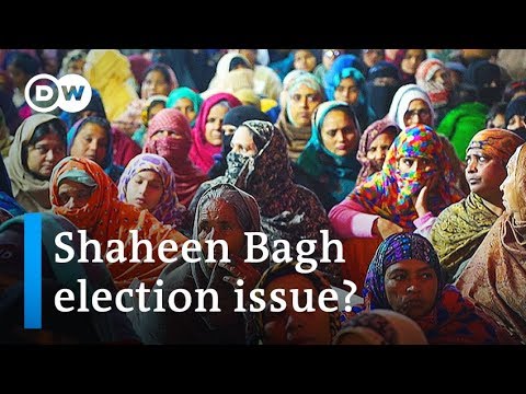 BJPのデリー選挙キャンペーンの中心となっているShaheen Baghの抗議行動について｜DW News (Shaheen Bagh protest at center of BJP's Delhi election campaign | DW News)