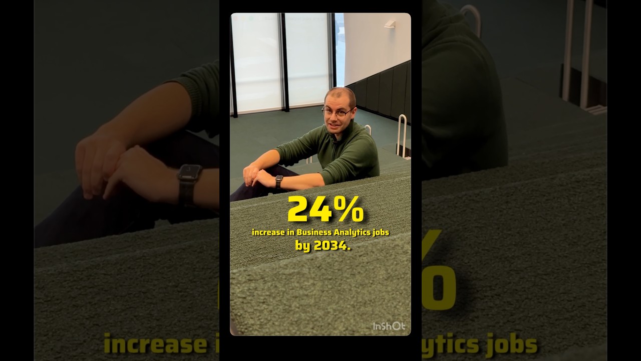 Business analytics jobs are growing.