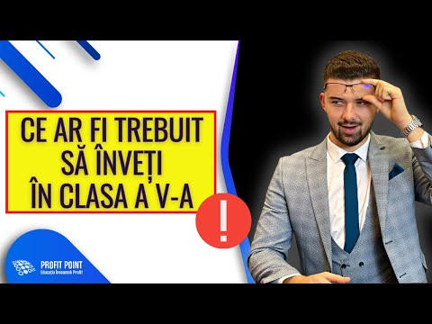 Ce ar fi trebuit să înveți în clasa a V-a - Reguli pentru Libertate Financiară
