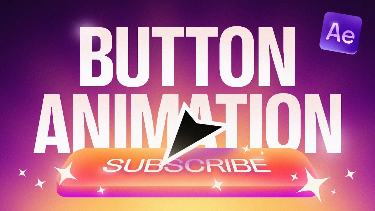 Animate Subscribe Button in After Effects | Tutorial