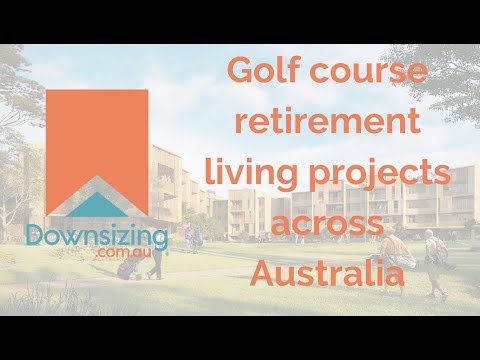 Golf course retirement housing video