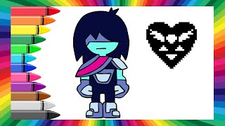 How to Draw Kris from Deltarune