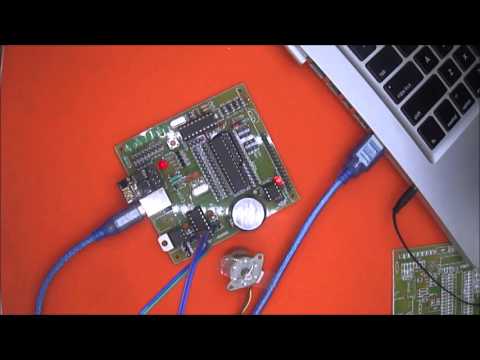 18 : How to Drive a Stepper Motor  | BRiCS AVR TUTORIAL