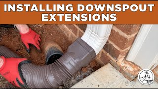 Why You Should Use Gutter Downspout Extensions