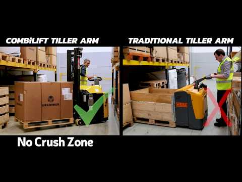 Combilift- Enhanced Safety with the Combi-CS Pedestrian forklift