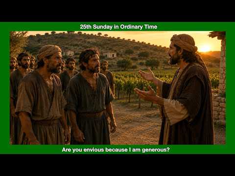 Are you envious because I am generous?