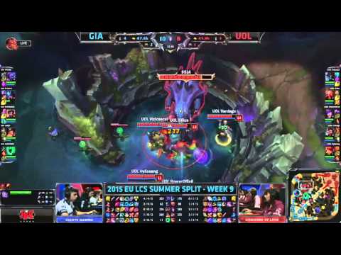 Giants Werlyb Jax VS UOL Powerofevil Syndra Highlights {EPIC}   2015 EU LCS Summer