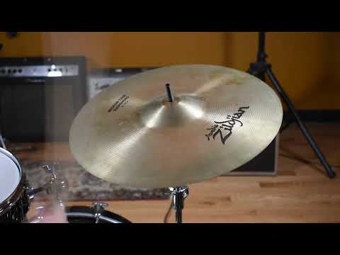 18" Zildjian A Medium Thin Suspended Ride Cymbal 1588g *Video* image 8
