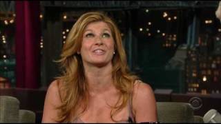 Interview de Connie Britton sur le plateau de David Letterman