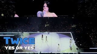 Download lagu TWICE – YES or YES LIVE | THIS IS FOR World Tour (Bangkok) mp3