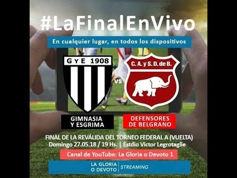GIMNASIA Y ESGRIMA de Mendoza Vs DEFENSORES DE BELGRANO de Villa Ramallo