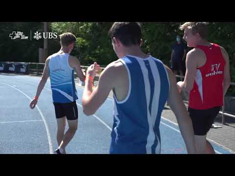 SM U16/U18 2020 - 100m Vorlauf U18 Männer 1. Serie