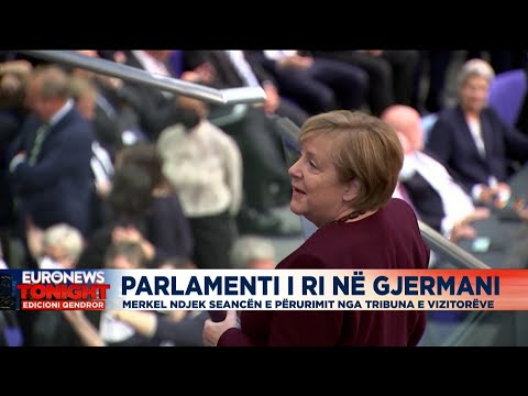 Parlamenti i ri në Gjermani, Merkel ndjek seancën e përurimit nga tribuna e vizitorëve