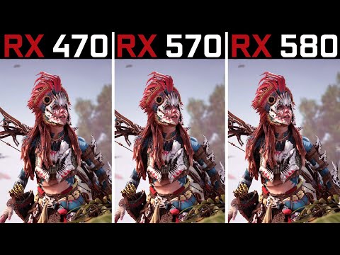 RX470 vs RX570 vs RX580 Gaming Performance Comparison 2025