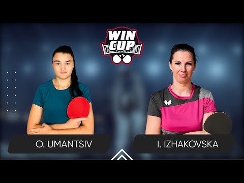 19:15 Olha Umantsiv - Inha Izhakovska 18.10.2024 WINCUP Women Master. TABLE 2