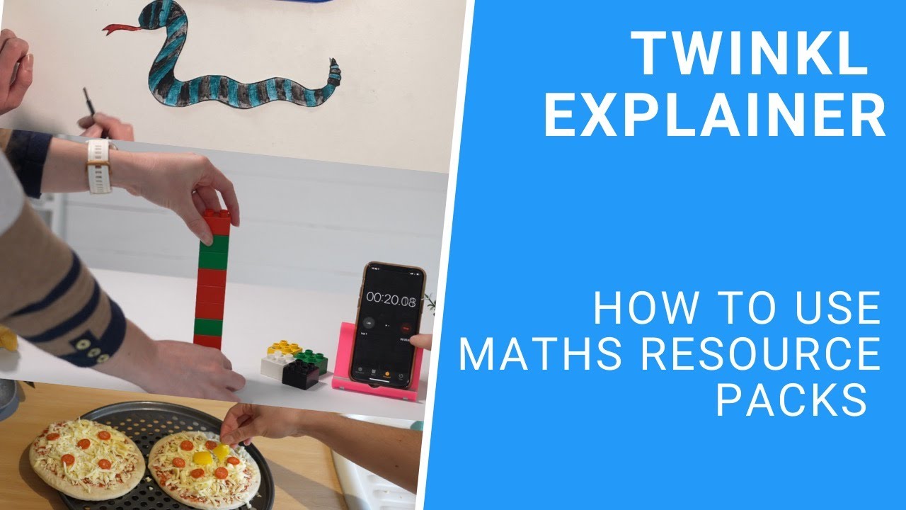 How to Use Maths Resource Packs