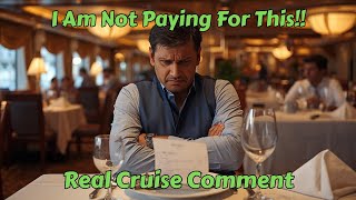 Let That Entitlement Flag Fly - Real Cruise Comments