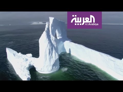 صباح العربية : شاهد كيف ستنقل الامارات جبلا جليديا الى سواحلها