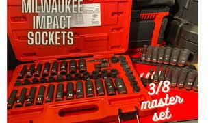 Pt.2 My Milwaukee 3/8 impact socket sets