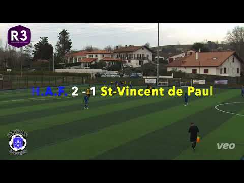 Résumé H.A.F. 2 / Saint-Vincent de Paul - 11e journée Régionale 3 (22/01/2023)