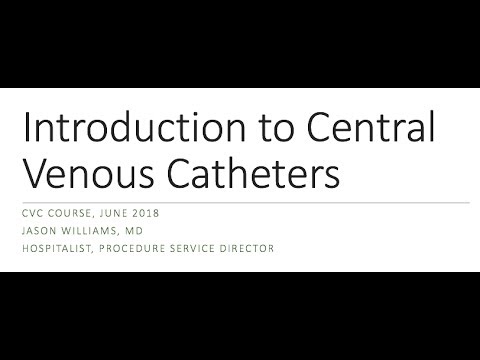 Central Line Introduction