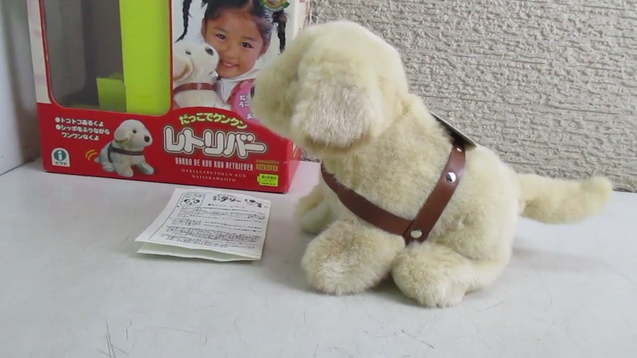 イワヤ だっこでクンクン レトリバー レトリーバー 犬/いぬ おもちゃ 電動 動物おもちゃ