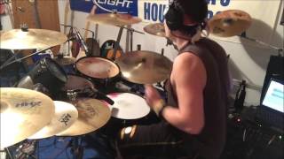 Fast As A Shark - Accept - glyde drum cover