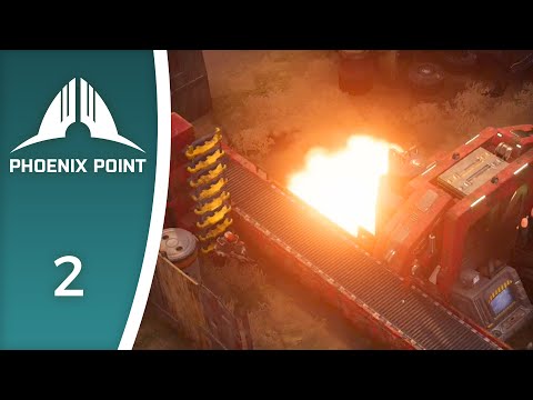 The fire within the little worms - Let's Play Phoenix Point #2