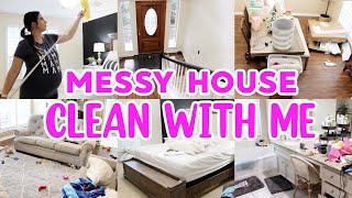 ACTUAL MESSY HOUSE CLEAN WITH ME 2021! EXTREME CLEANING MOTIVATION! ULTIMATE SPEED CLEANING! SAHM