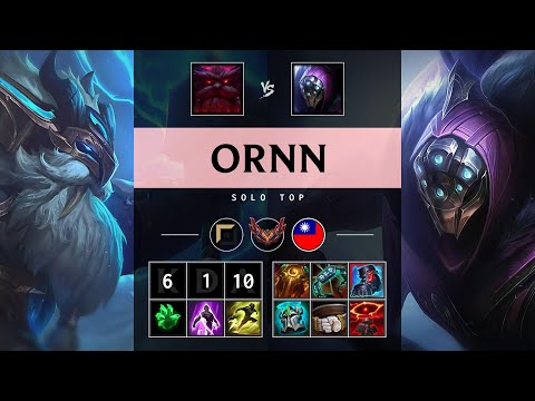 Ornn Top vs Jax - TW Grandmaster Patch 25.12