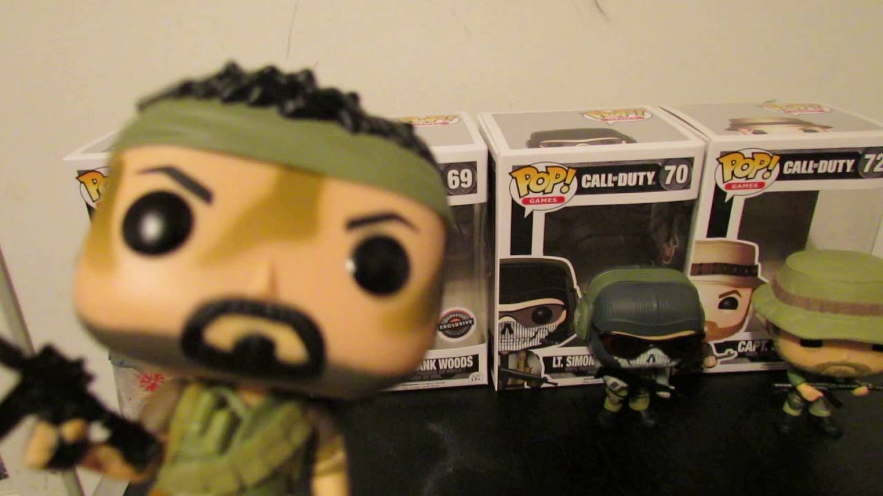 Call of Duty Funko POPs Review! Price, Ghost, Woods, And Brutus!
