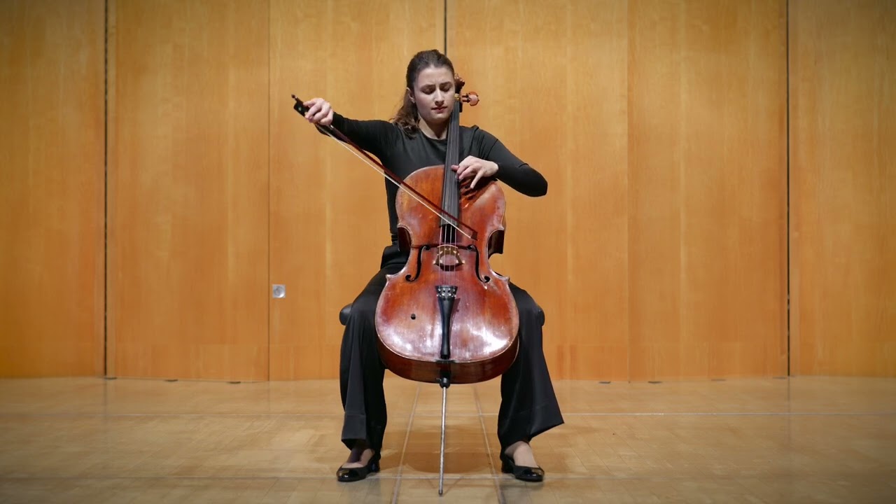 Bach - Cello Suite No.6, Prelude, Allemande, Gigue