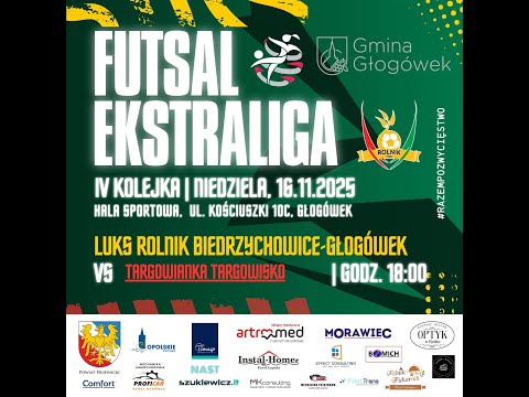 LUKS ROLNIK GŁOGÓWEK - TARGOWIANKA TARGOWISKO / LIVE / (16.11.2025 )