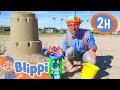 Blippi Learns Colors And Counting At A Beach Blippi And Meekah Best Friend Adventures