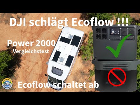 DJI Power 2000 vs EcoFlow – Der EXTREMTEST! 🔋⚡ eine verliert