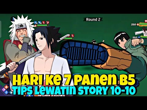FREE SS Jiraiya & Tips Story 10-10 Combo Burn + Petrify @delionskiesrbl -Ultimate Legend SixPaths