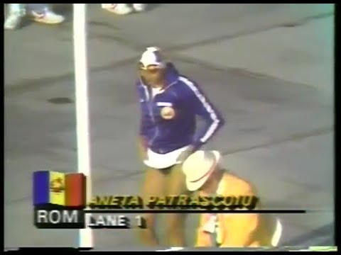 🥉 Anca Patrascoiu in FINALA 200m SPATE feminin - Jocurile Olimpice Los Angeles  1984