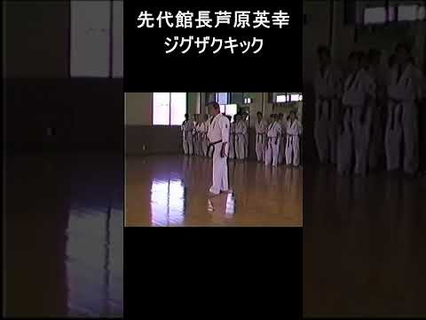 先代館長芦原英幸ジグザクキック