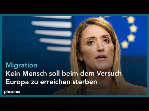 EU-Gipfel: Rede von EU-Parlamentspräsidentin Roberta Metsola am 29.06.23