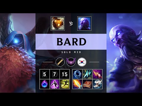 Bard Mid vs Ryze - KR Master Patch 25.07