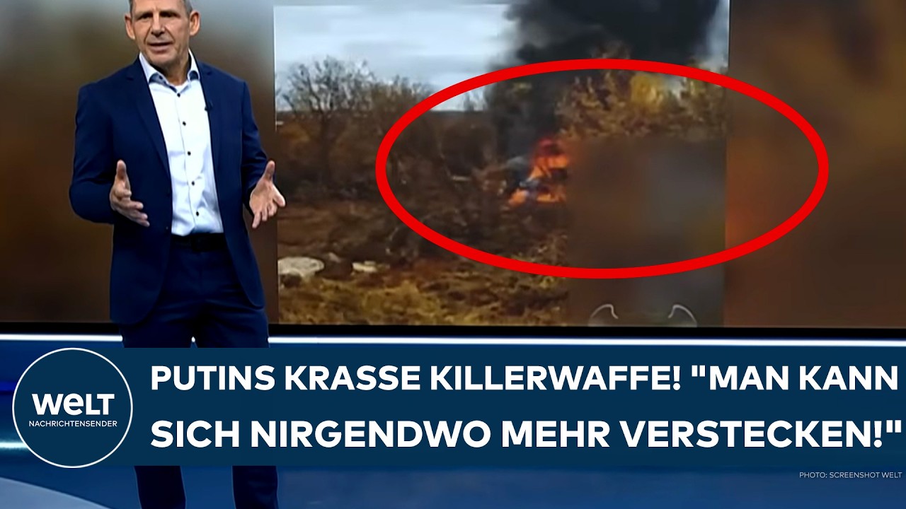 UKRAINE-KRIEG: Putins krasse Killerwaffe! "Man kann sich nirgendwo mehr verstecken!"