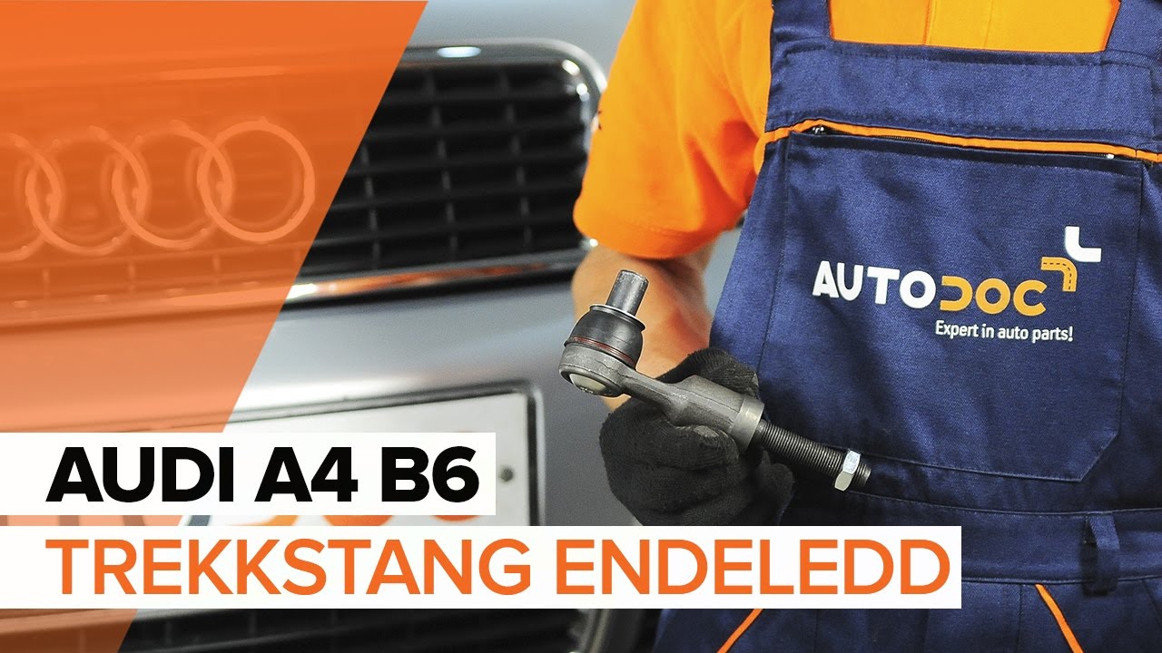 Slik bytter du styreledd på en Audi A4 B6 – veiledning