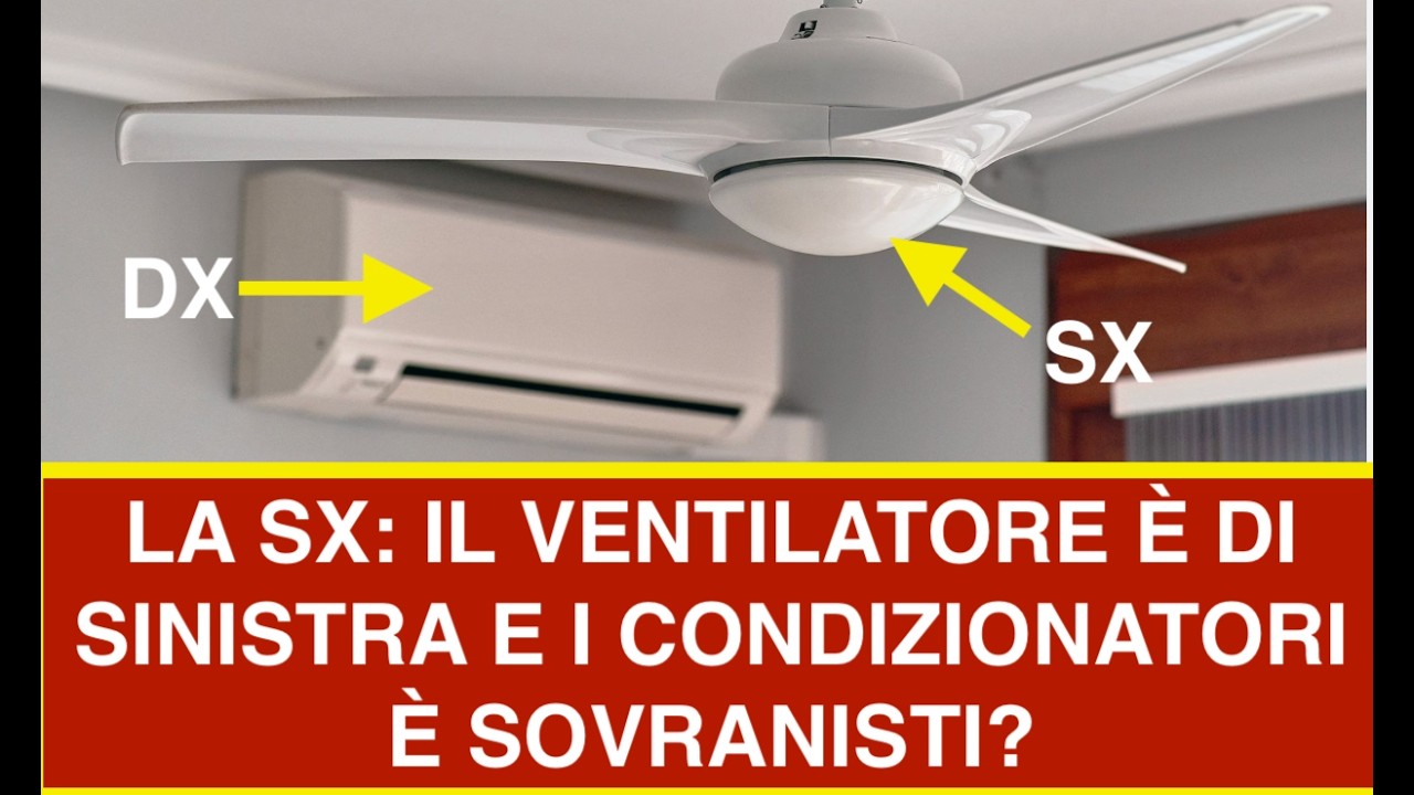 LA POLEMICA DELLA SX: IL VENTILATORE È DI SINISTRA E IL CONDIZIONATORE È SOVRANISTA?